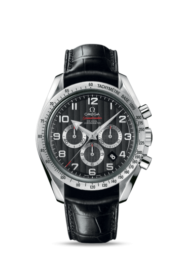Omega Speedmaster Broad Arrow 44.25 Stainless Steel / Black Stripes